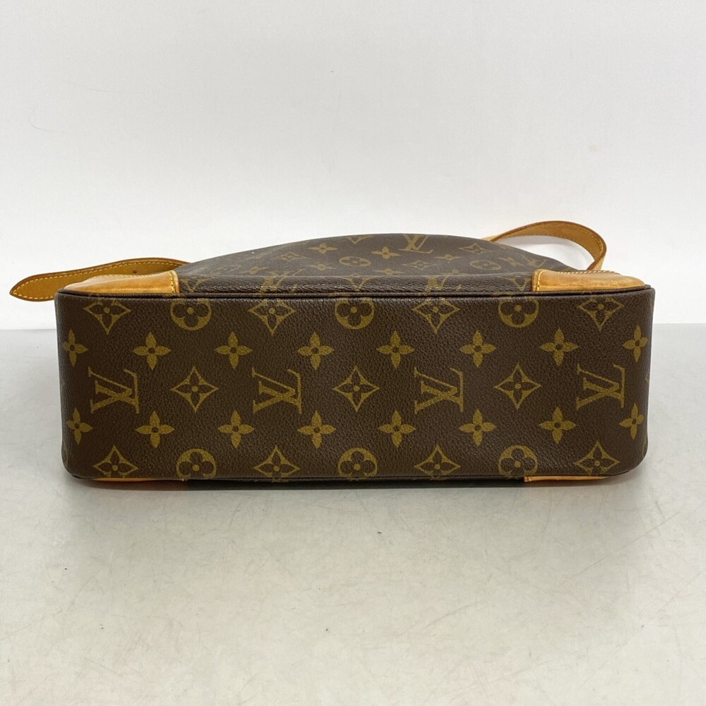 LOUIS VUITTON Brown Monogram Boulogne 30 Shoulder Bag - Picture 3 of 11